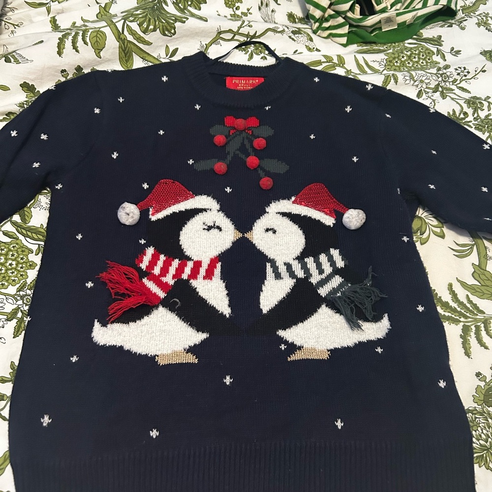 Primark EUC Christmas sweater small
